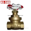 2 Inch Brass Gate Valves Forged BSP NPT thread Pex Brass Gate Valves Factory